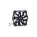 Alphacool Eiszyklon Aurora LUX PRO Digital RGB 200x200x25mm, Gehäuselüfter(schwarz)