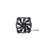 Alphacool Eiszyklon Aurora LUX PRO Digital RGB 200x200x25mm, Gehäuselüfter(schwarz)