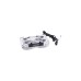 Alphacool GPX SLI Connector Dual - Acryl - Addressable RGB - 3 PCI-E Space, Verbindung(transparent)