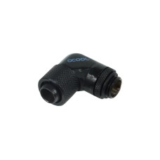 Alphacool HF 13/10 Anschraubtülle 90° drehbar G1/4, Verbindung(schwarz)