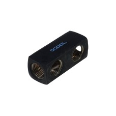 Alphacool HF Anschlussterminal 5-Fach G1/4, Verbindung(schwarz)