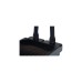 Alphacool HF Anschraubtülle TPV Metall - 12,7/7,6mm Gerade - Black, Verbindung(schwarz)