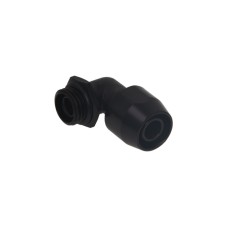 Alphacool HF Anschraubtülle TPV Metall - 90°, Verbindung(schwarz, gewinkelt)