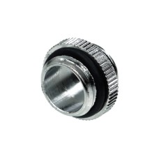 Alphacool HF Doppelnippel G1/4 AG auf G1/4 AG mit O-Ring, Ersatzteil(chrom)