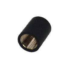 Alphacool HF Muffe G1/4 IG auf G1/4 IG, Verbindung(schwarz)