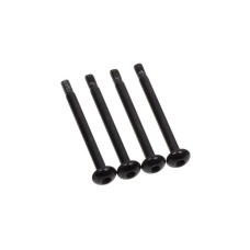 Alphacool NexXxos Lüfterbefestigungsschraube M3 x 35mm, Schrauben-Set(schwarz, 4 Stück)