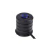 Alphacool Powerbutton mit Taster 19mm, blau beleuchtet, Schalter(schwarz)