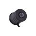 Alphacool Powerbutton mit Taster 19mm, rot beleuchtet, Schalter(schwarz)