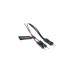 Alphacool Powerbutton mit Taster 19mm, rot beleuchtet, Schalter(schwarz)