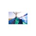 Amazonas Adventure Hammock Ice-Blue AZ-1030410, Camping-Hängematte(blau/türkis)
