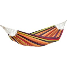 Amazonas Hängematte Lambada Tropical AZ-1014160, Camping-Hängematte(rot/gelb)