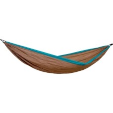 Amazonas Silk Traveller XL Mountain AZ-1030186, Camping-Hängematte(braun/türkis)