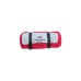 Amazonas Silk Traveller XXL AZ-1030190, Camping-Hängematte(grau/rot)