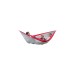 Amazonas Silk Traveller XXL AZ-1030190, Camping-Hängematte(grau/rot)