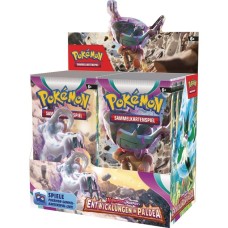 Amigo Pokémon-TCG: Karmesin & Purpur - Entwicklungen in Paldea Booster Display, Sammelkarten