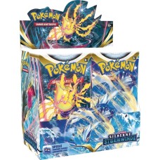 Amigo Pokémon-TCG: Schwert & Schild - Silberne Sturmwinde Booster Display, Sammelkarten