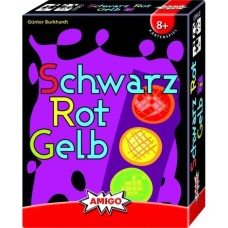 Amigo Schwarz Rot Gelb Refresh, Kartenspiel