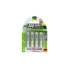 Ansmann 1300mAh, Akku(4x AA (Mignon))