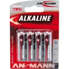 Ansmann Alkaline Red, Batterie(4 Stück, AA)