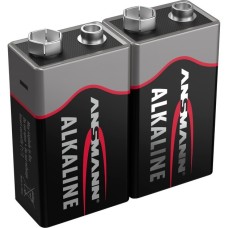 Ansmann Alkaline Red, Batterie(2 Stück, E-Block)