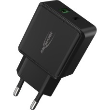 Ansmann Home Charger HC218PD, Ladegerät(schwarz, Power Delivery & Quick Charge Technologie)