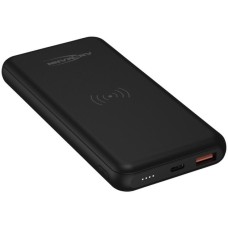 Ansmann Powerbank 10000 mAh PB218 wireless(schwarz, 10.000 mAh)