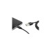 Lightning Stecker(schwarz, 1,2 Meter)