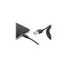 Lightning Stecker(schwarz, 1 Meter)
