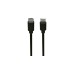 Lightning Stecker(schwarz, 2 Meter, Laden mit bis zu 60 Watt)
