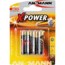 Ansmann X-Power, Batterie(4 Stück, AAA)