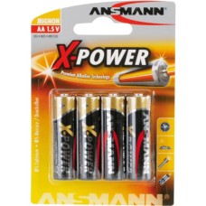 Ansmann X-Power, Batterie(4 Stück, AA)