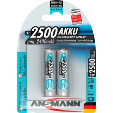 Ansmann maxE 2500mAh NiMh, Akku(silber)