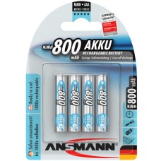 Ansmann maxE 800mAh NiMh, Akku(silber)