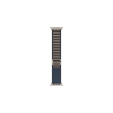 Apple 49 mm Alpine Loop, Uhrenarmband(blau, Größe L)