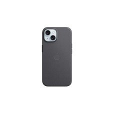 Apple Feingewebe Case mit MagSafe, Handyhülle(schwarz, iPhone 15)