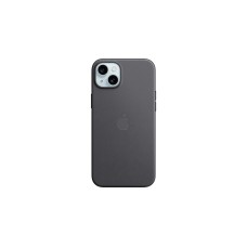 Apple Feingewebe Case mit MagSafe, Handyhülle(schwarz, iPhone 15 Plus)