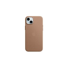 Apple Feingewebe Case mit MagSafe, Handyhülle(taupe, iPhone 15 Plus)