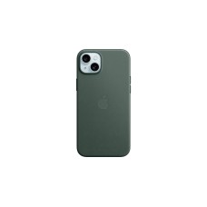 Apple Feingewebe Case mit MagSafe, Handyhülle(dunkelgrün, iPhone 15 Plus)