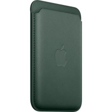 Apple Feingewebe Wallet mit MagSafe, Schutzhülle(dunkelgrün)