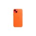 Apple Leder Case mit MagSafe, Handyhülle(orange, iPhone 14 Plus)