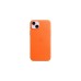 Apple Leder Case mit MagSafe, Handyhülle(orange, iPhone 14 Plus)