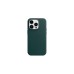 Apple Leder Case mit MagSafe, Handyhülle(grün, Waldgrün, iPhone 14 Pro)