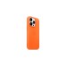 Apple Leder Case mit MagSafe, Handyhülle(orange, iPhone 14 Pro)