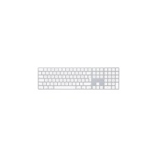 Apple Magic Keyboard mit Ziffernblock, Tastatur(silber/weiß, DE-Layout, Rubberdome)