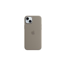 Apple Silikon Case mit MagSafe, Handyhülle(braun, iPhone 15 Plus)