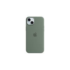 Apple Silikon Case mit MagSafe, Handyhülle(dunkelgrün, iPhone 15 Plus)