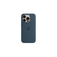 Apple Silikon Case mit MagSafe, Handyhülle(dunkelblau, iPhone 15 Pro)