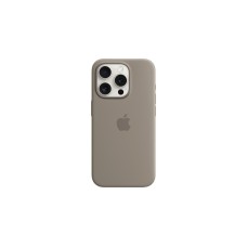 Apple Silikon Case mit MagSafe, Handyhülle(braun, iPhone 15 Pro)