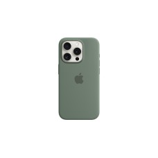Apple Silikon Case mit MagSafe, Handyhülle(dunkelgrün, iPhone 15 Pro)