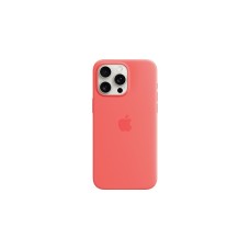 Apple Silikon Case mit MagSafe, Handyhülle(hellrot, iPhone 15 Pro Max)